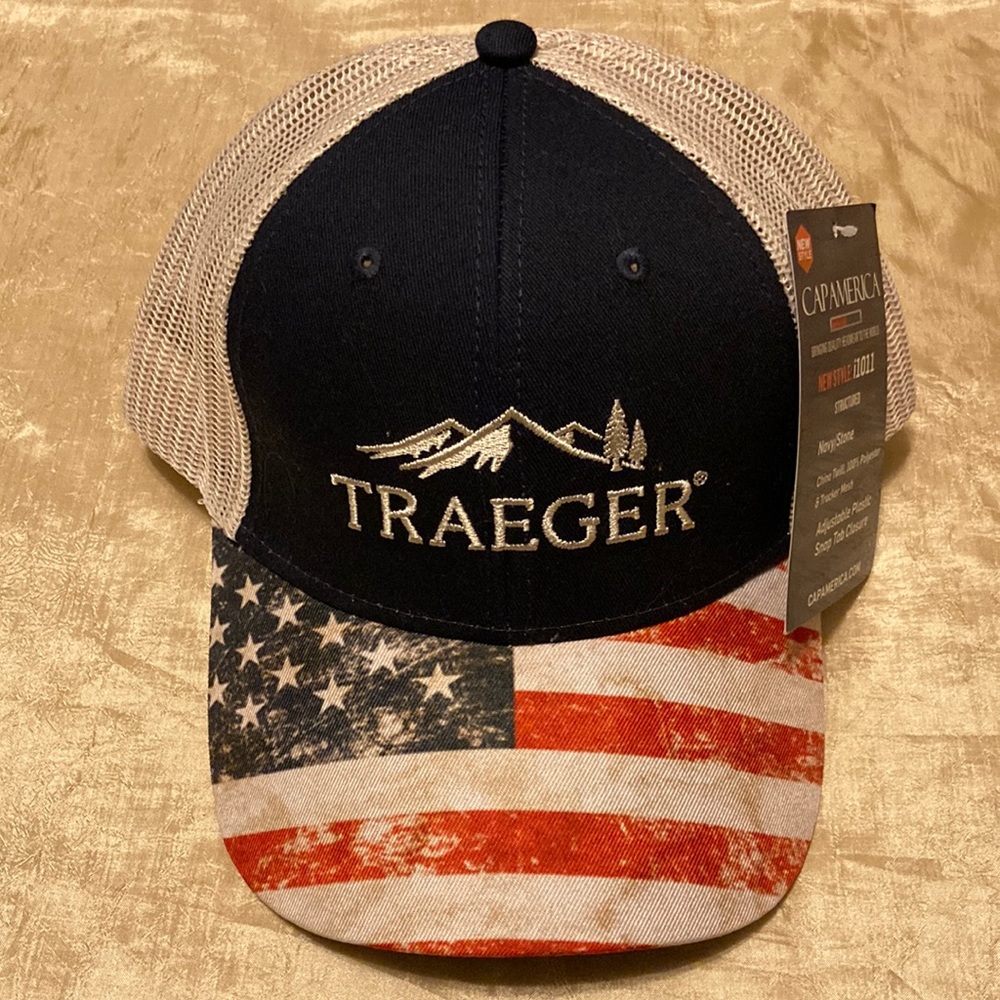 Traeger Grill Trucker Snapback USA Snapback